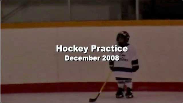 Hockey Practice Dec 2008